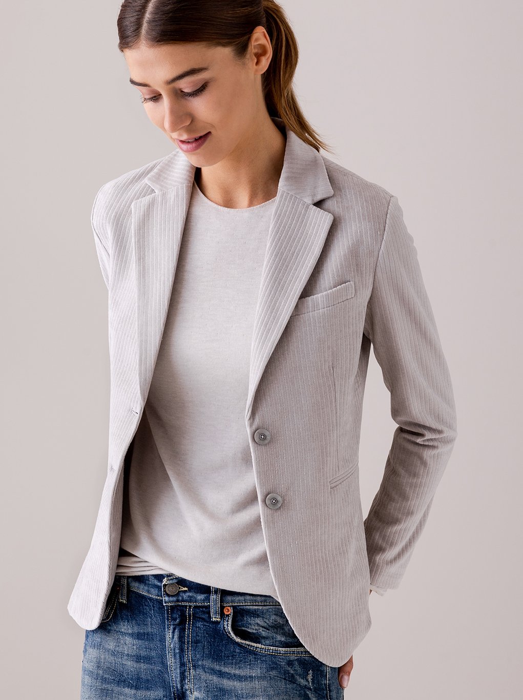 Detailansicht von Cordblazer von CIRCOLO