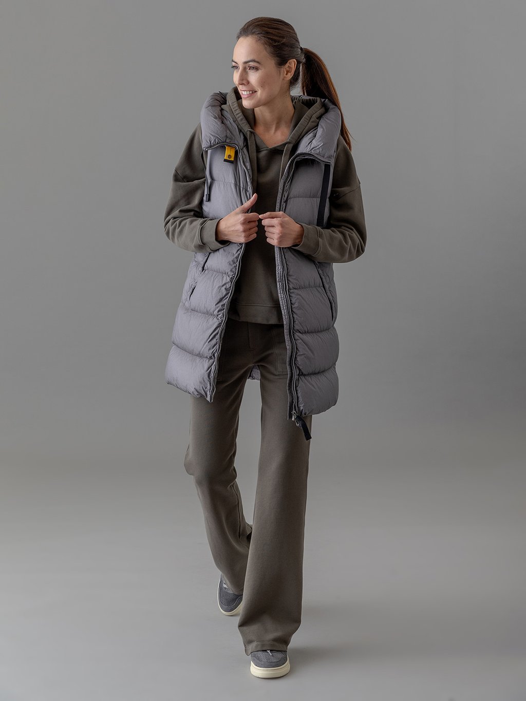 Detailansicht von Flared Sweathose aus Baumwolle von DANIELS