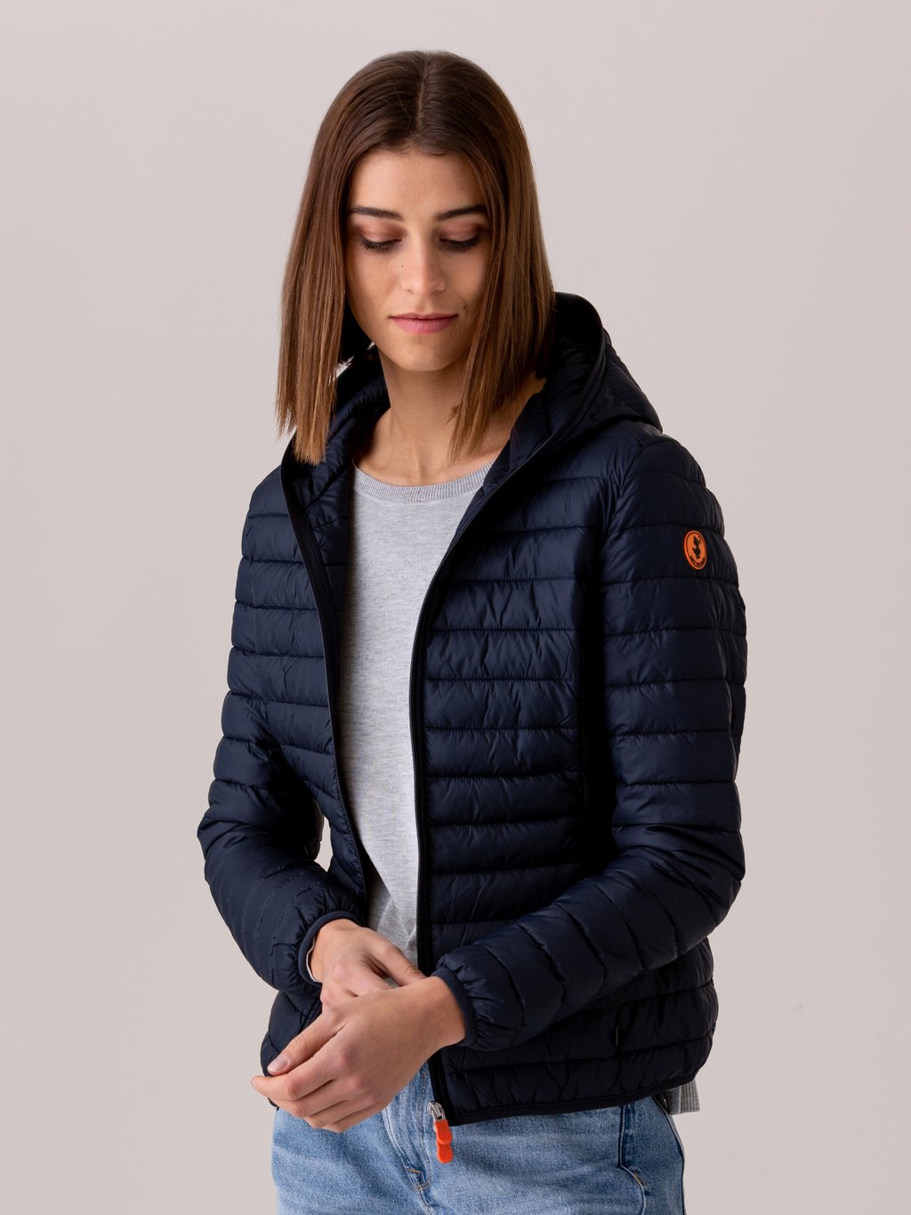 Detailansicht von Steppjacke von SAVE THE DUCK