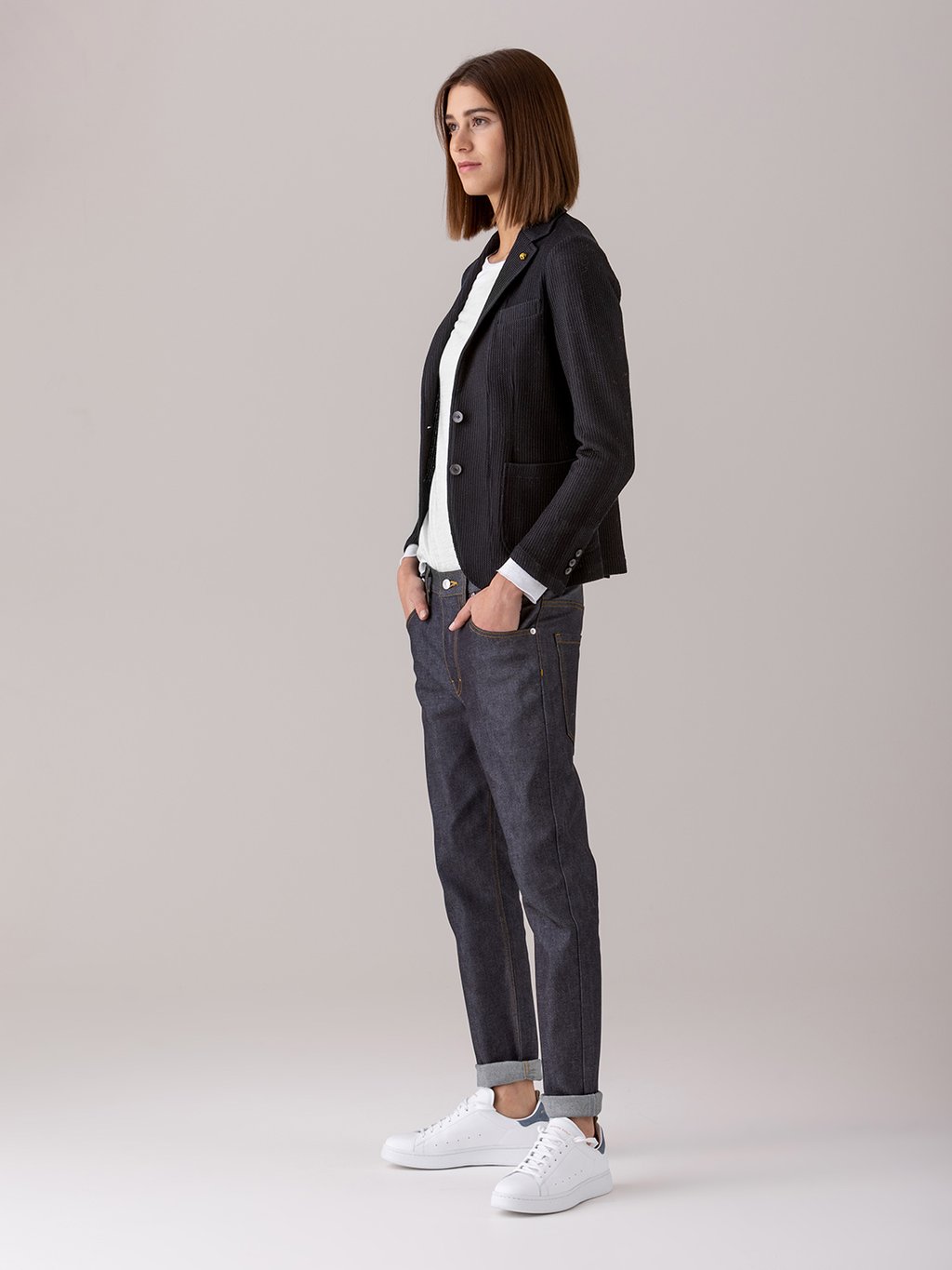 Detailansicht von Boyfriend Jeans von LIS LAREIDA