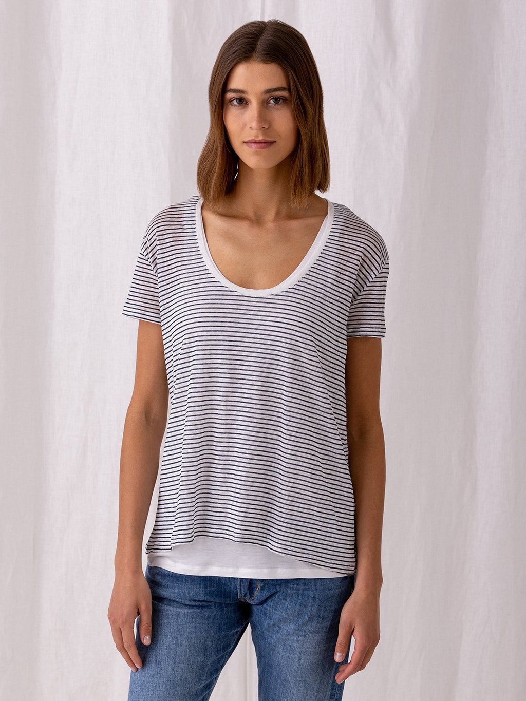 Detailansicht von Gestreiftes T-Shirt von UNIVERSEL