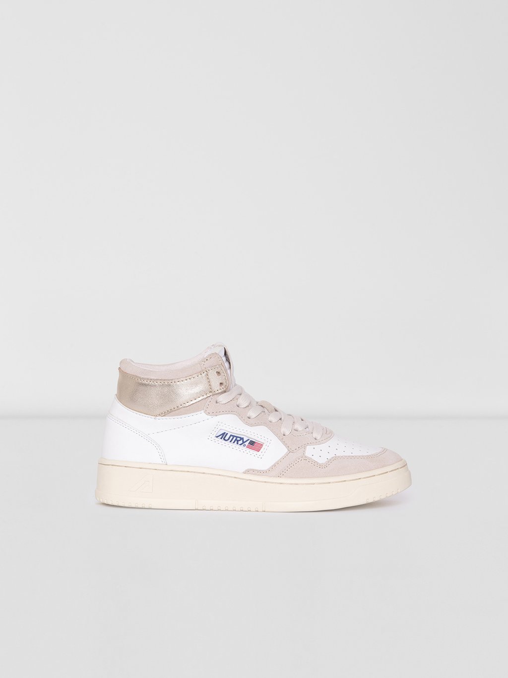 Detailansicht von Hoher Sneaker aus Leder von AUTRY