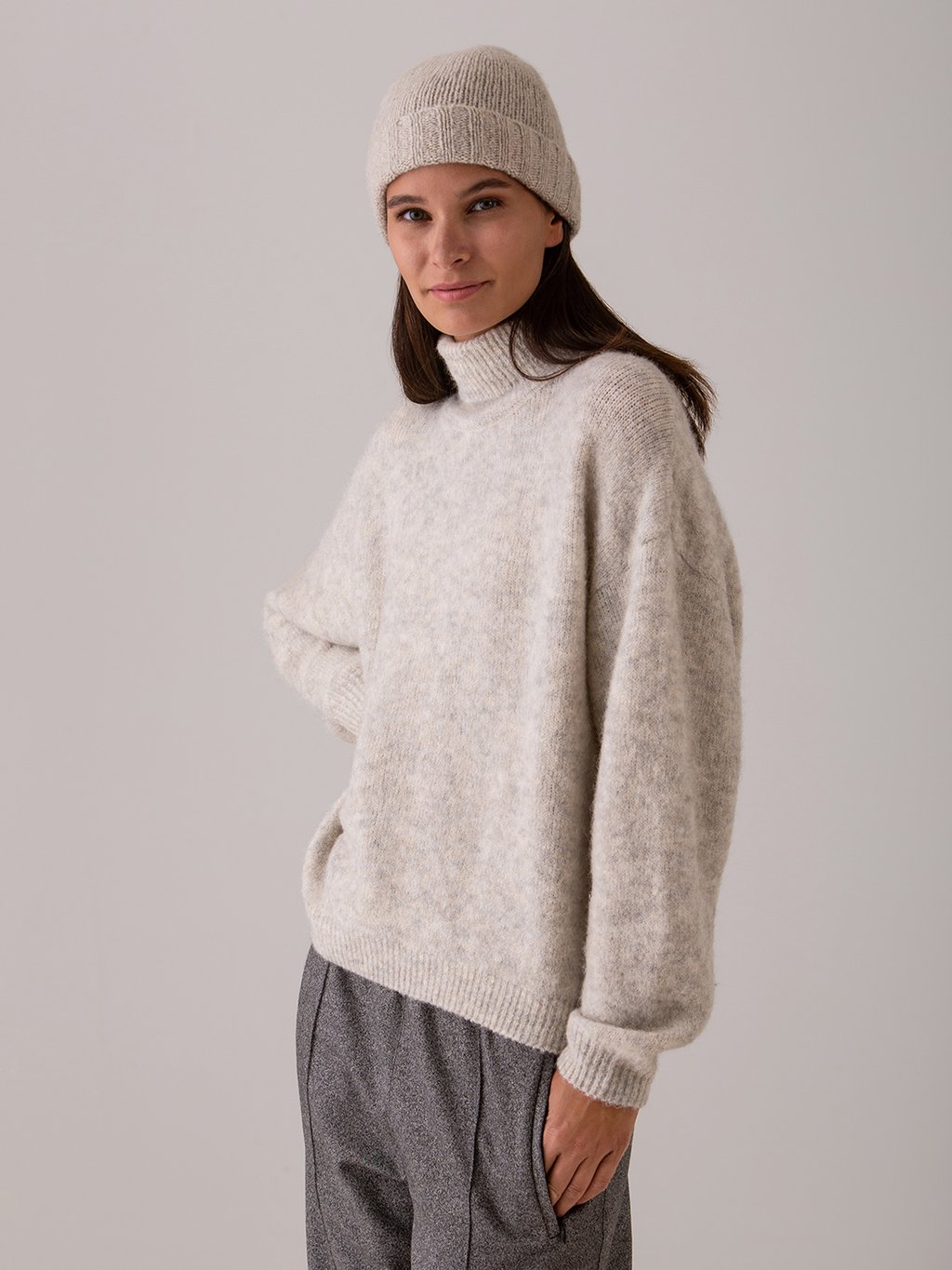 Detailansicht von Rollkragenpullover von AMERICAN VINTAGE