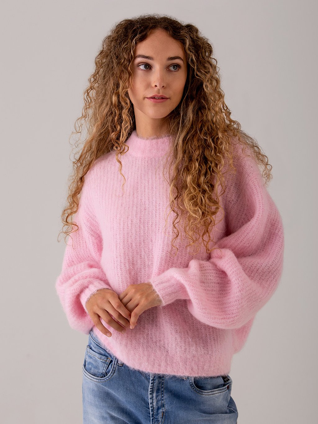 Detailansicht von Pullover aus Alpakawolle von AMERICAN VINTAGE