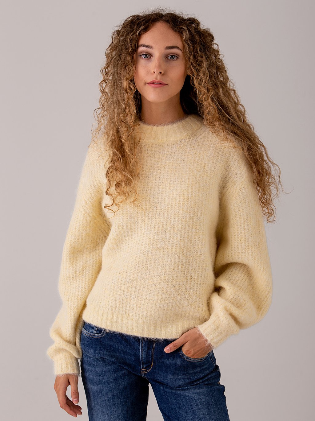 Detailansicht von Pullover aus Alpakawolle von AMERICAN VINTAGE