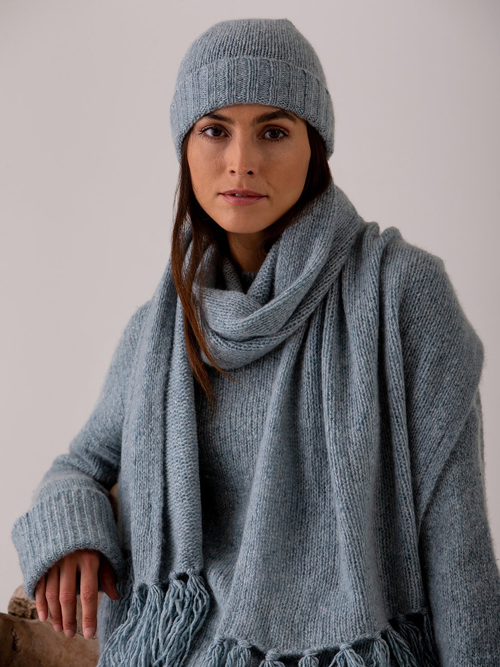 Detailansicht von Schal aus Cashmere von DANIELS