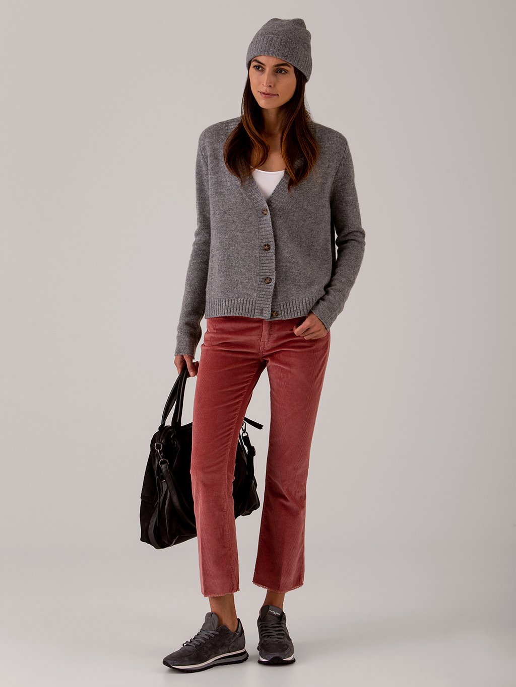 Detailansicht von Flared Cordhose von NINE IN THE MORNING