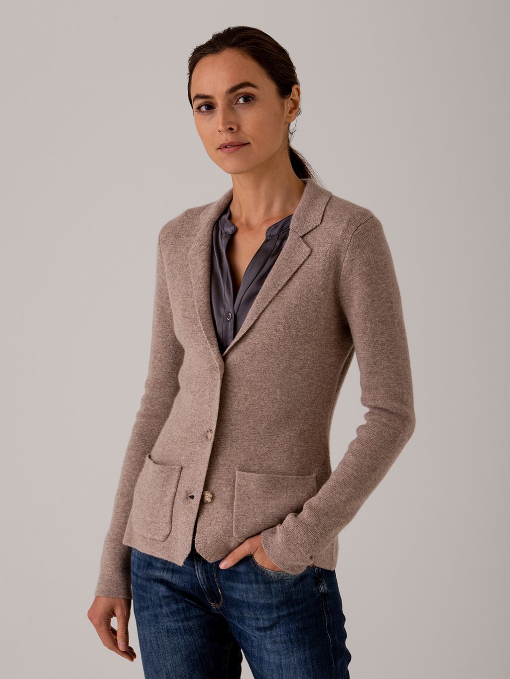 Detailansicht von Blazer aus Wolle von DANIELS