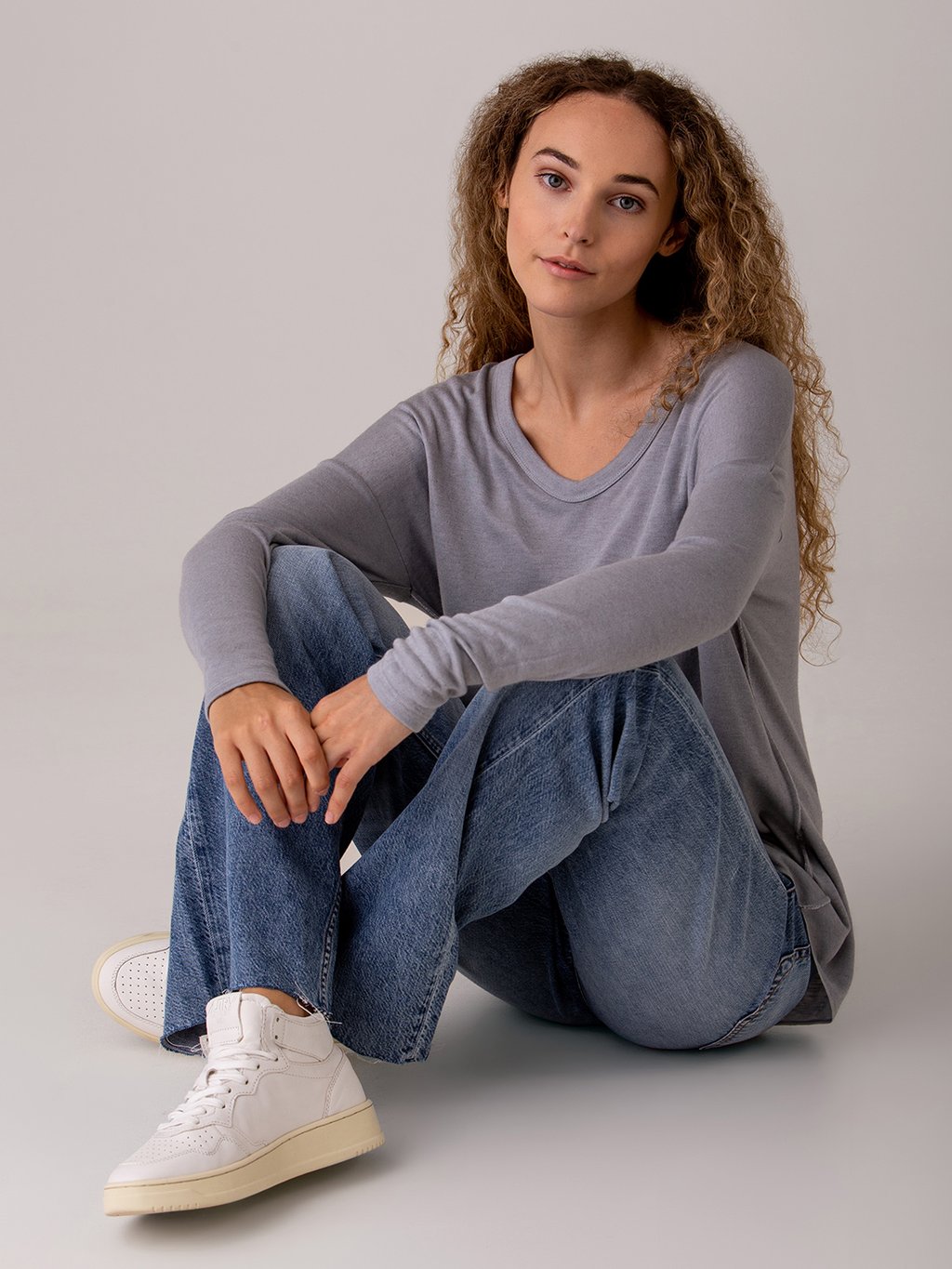 Detailansicht von Langarmshirt von PUROTATTO