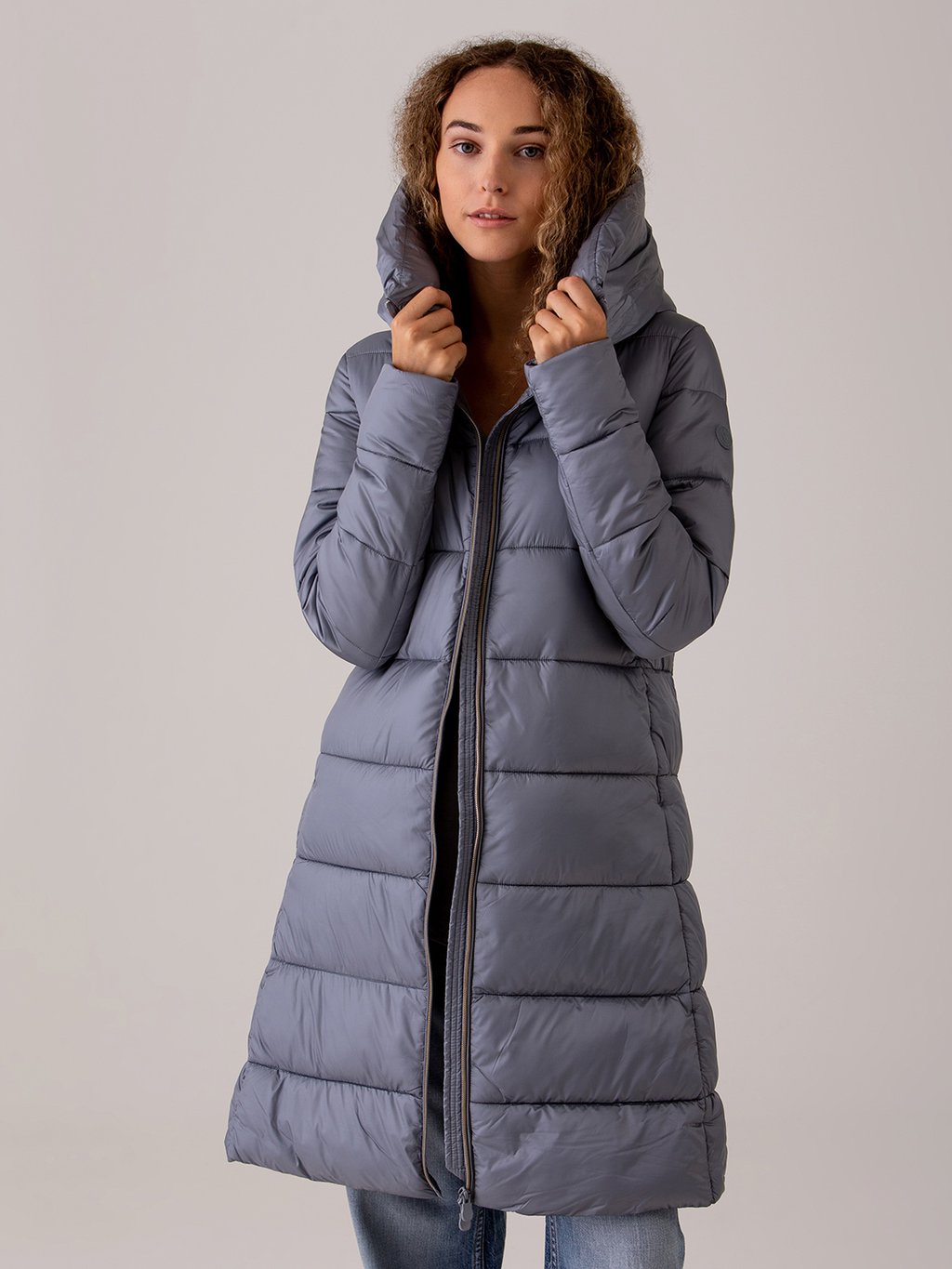 Detailansicht von Steppmantel von SAVE THE DUCK