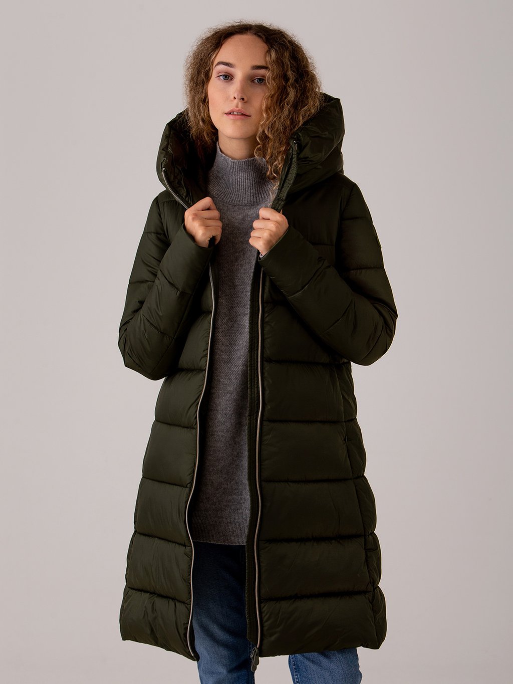 Detailansicht von Steppmantel von SAVE THE DUCK