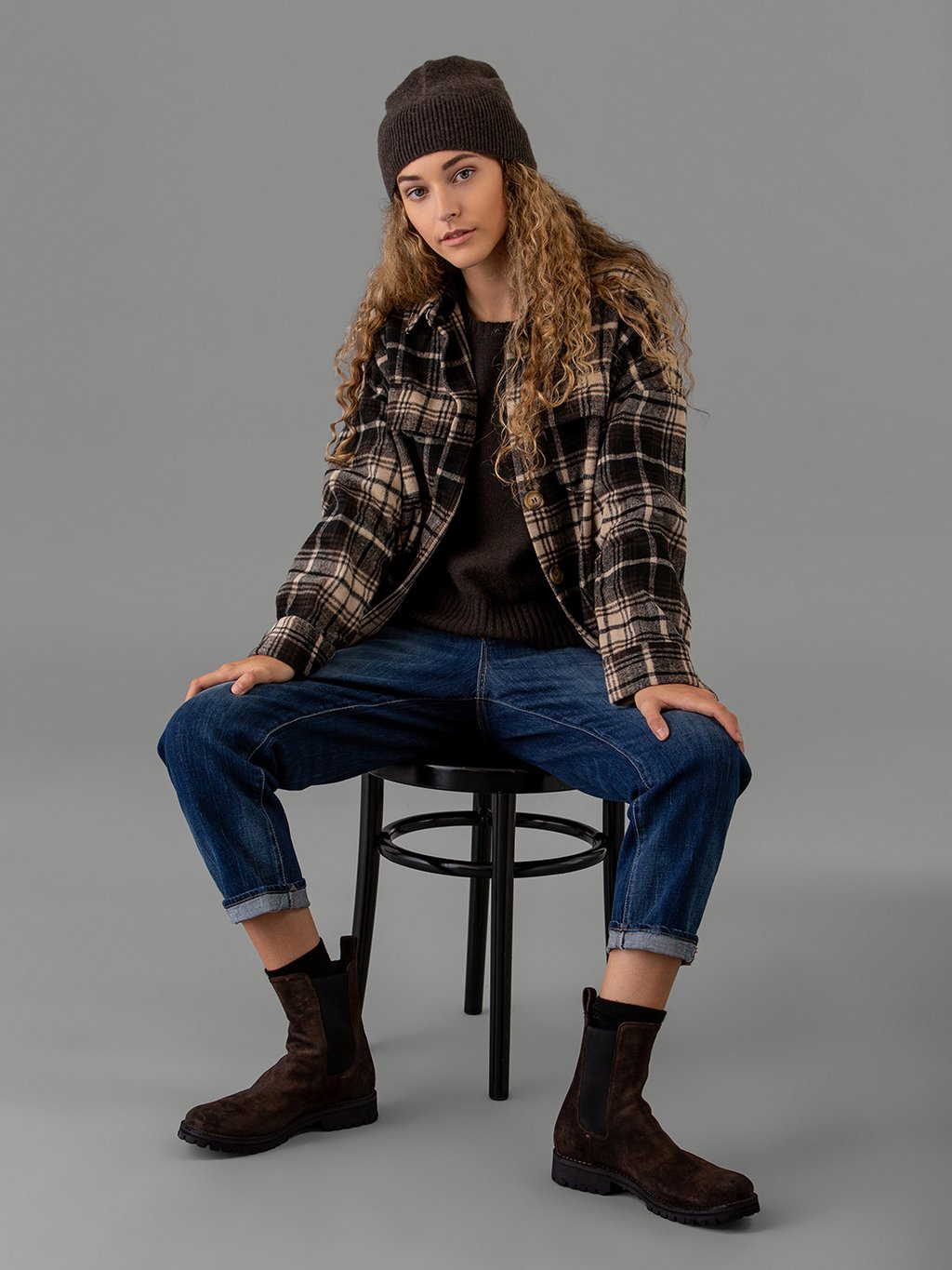 Detailansicht von Karohemd von JC SOPHIE