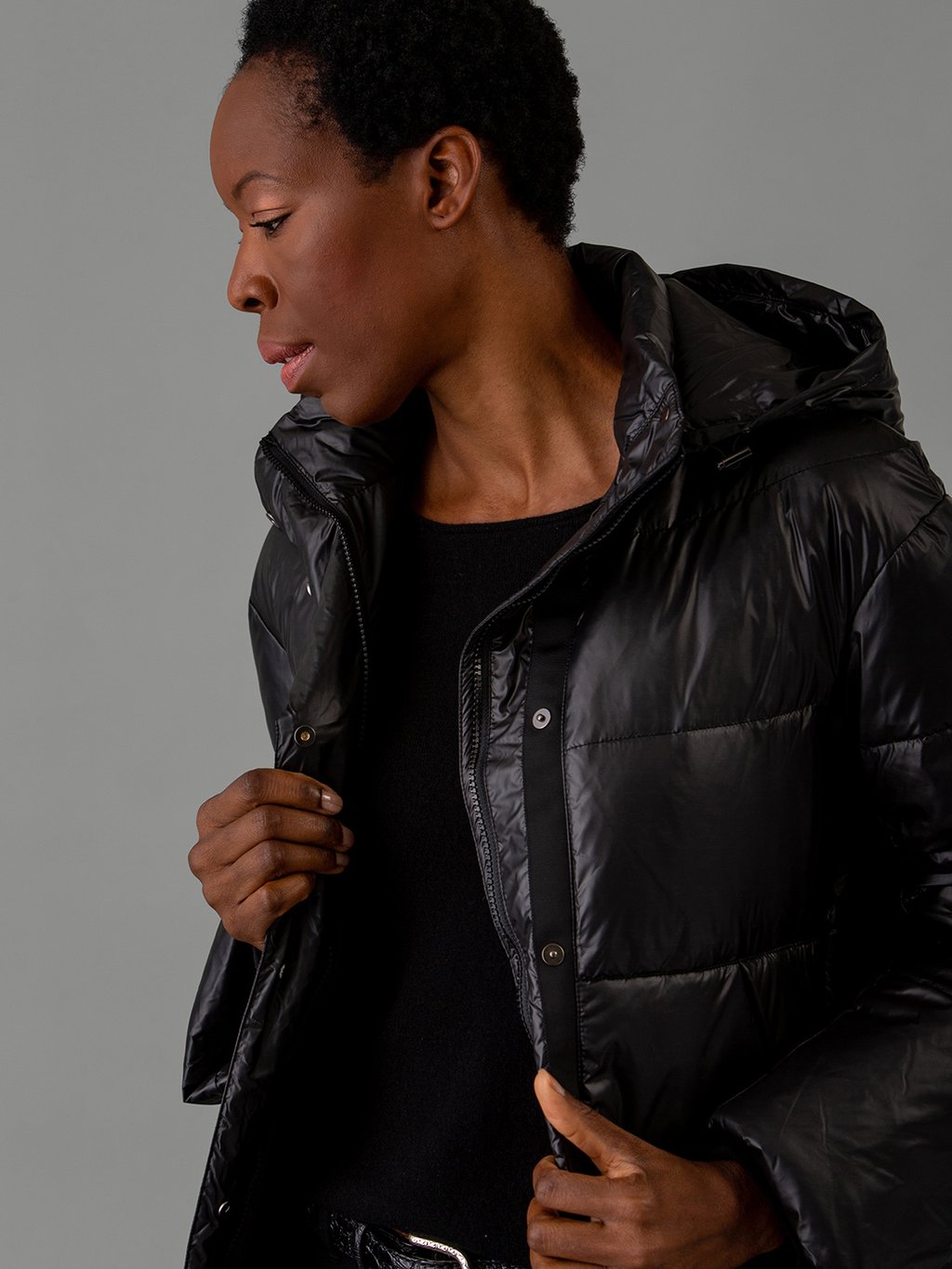 Detailansicht von Daunenjacke von LIS LAREIDA