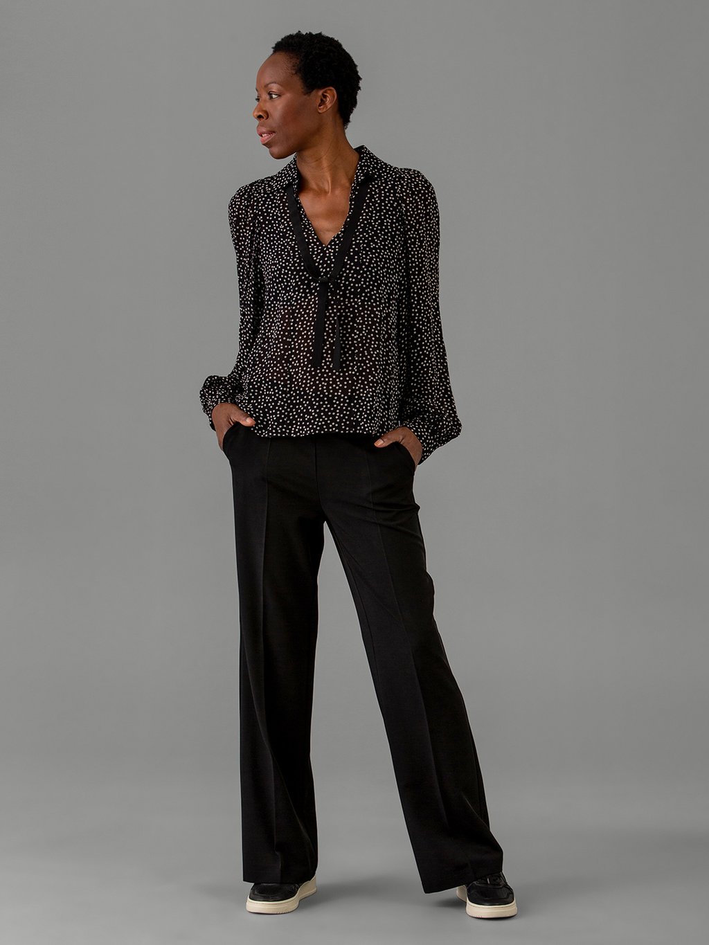 Detailansicht von Weite Hose von CAMBIO