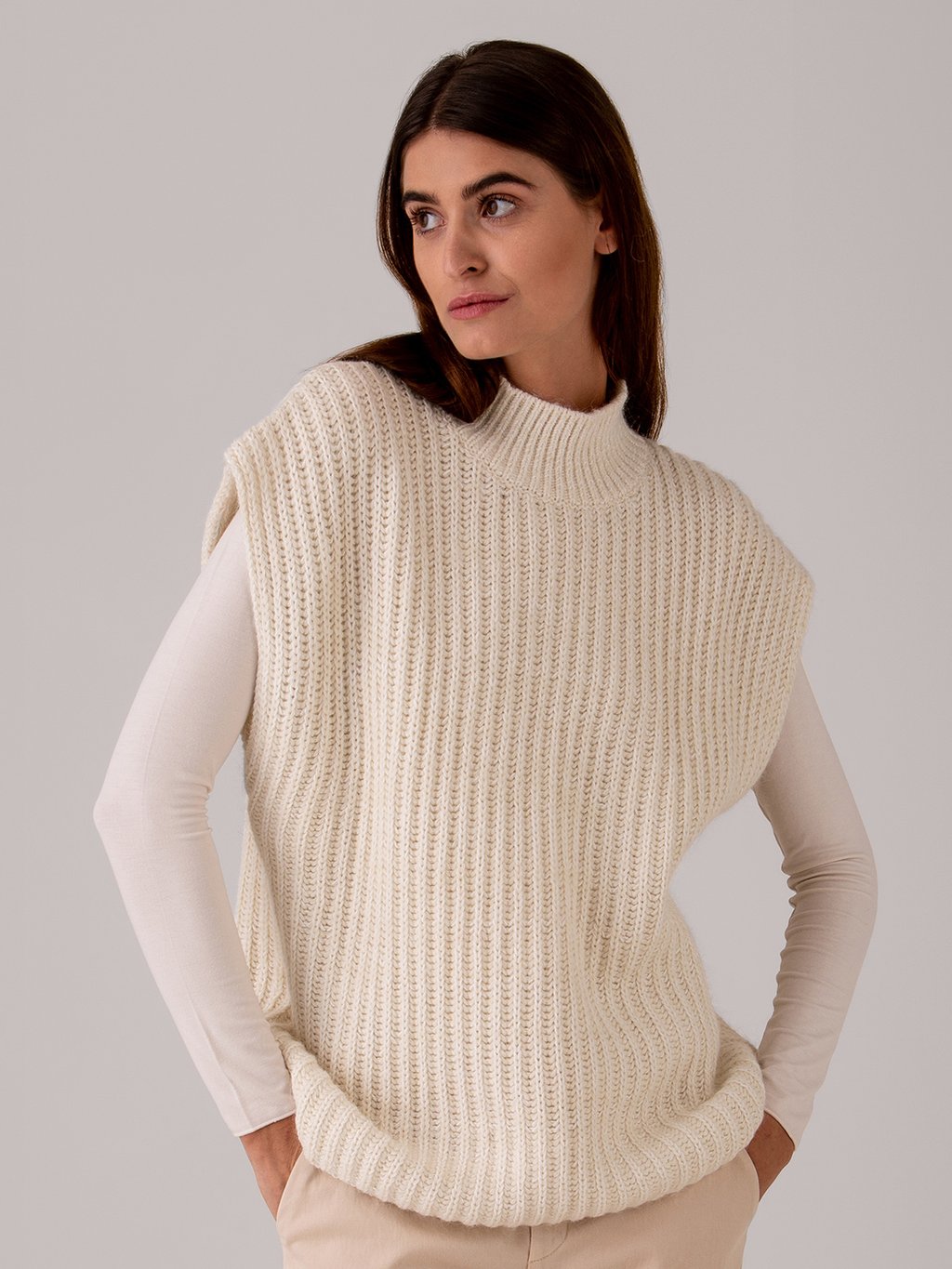 Detailansicht von Pullunder von DES PETITS HAUTS