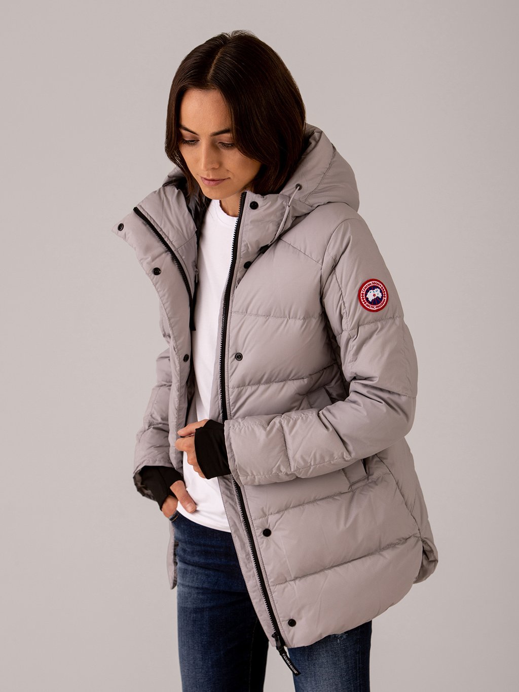 Detailansicht von Daunenjacke von CANADA GOOSE