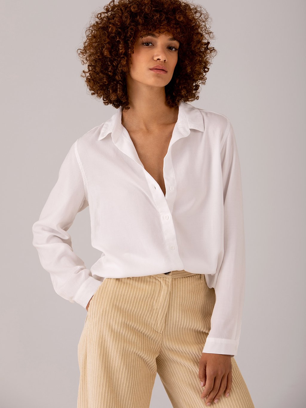 Detailansicht von Hemdbluse von BELLA DAHL