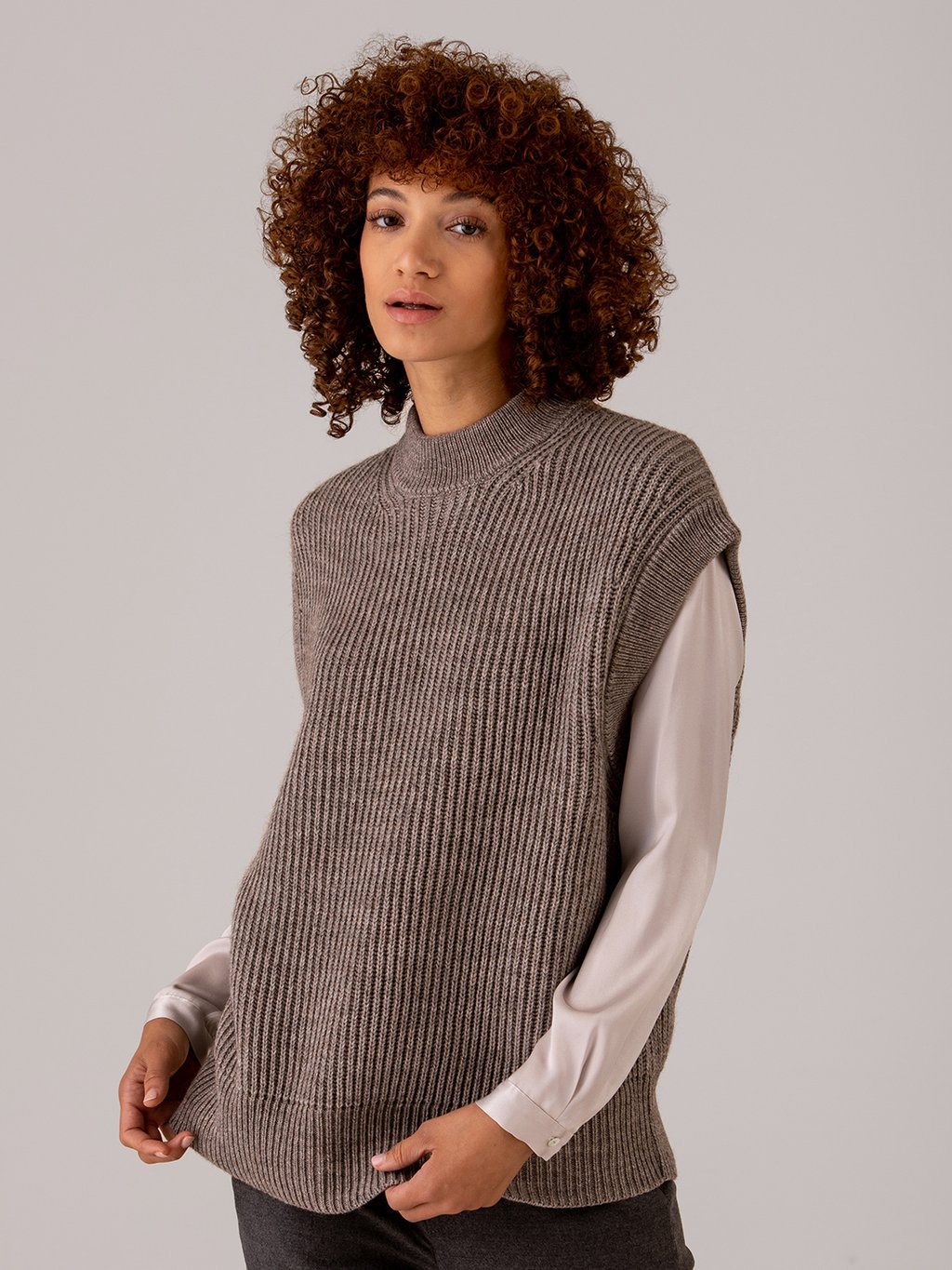 Detailansicht von Pullunder von DRYKORN