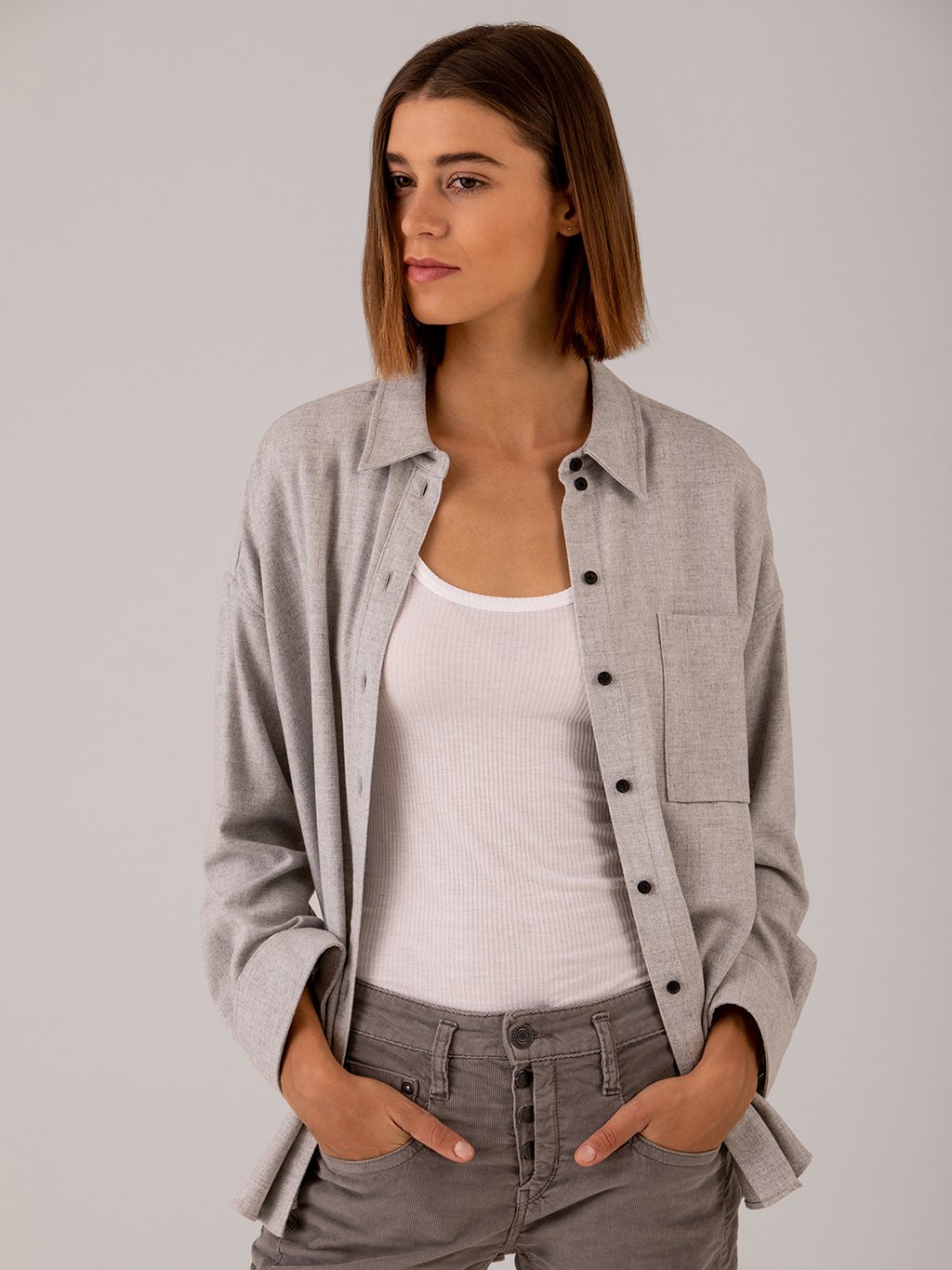 Detailansicht von Hemdbluse von DRYKORN