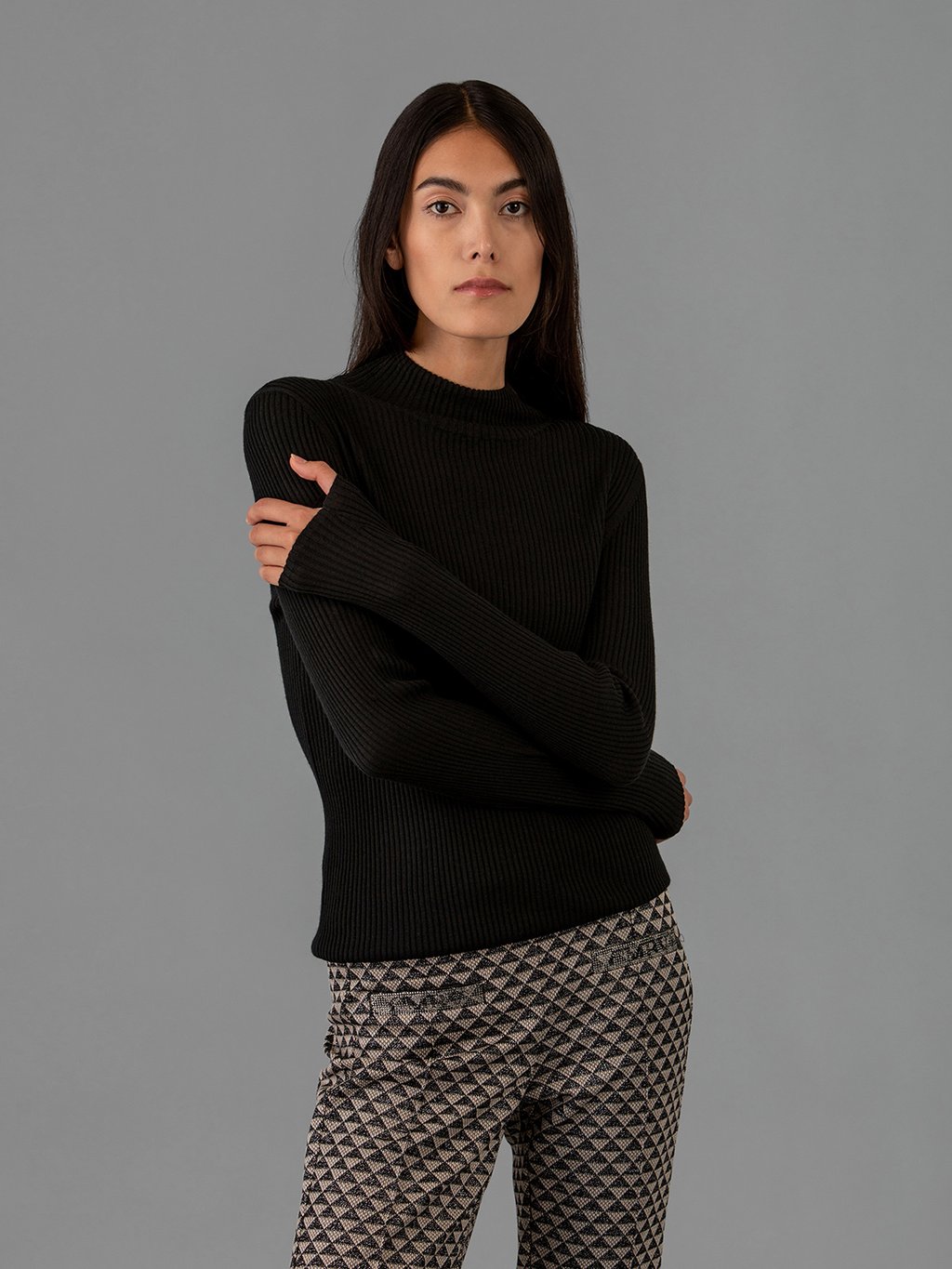 Detailansicht von Rippstrickpullover von 10 DAYS