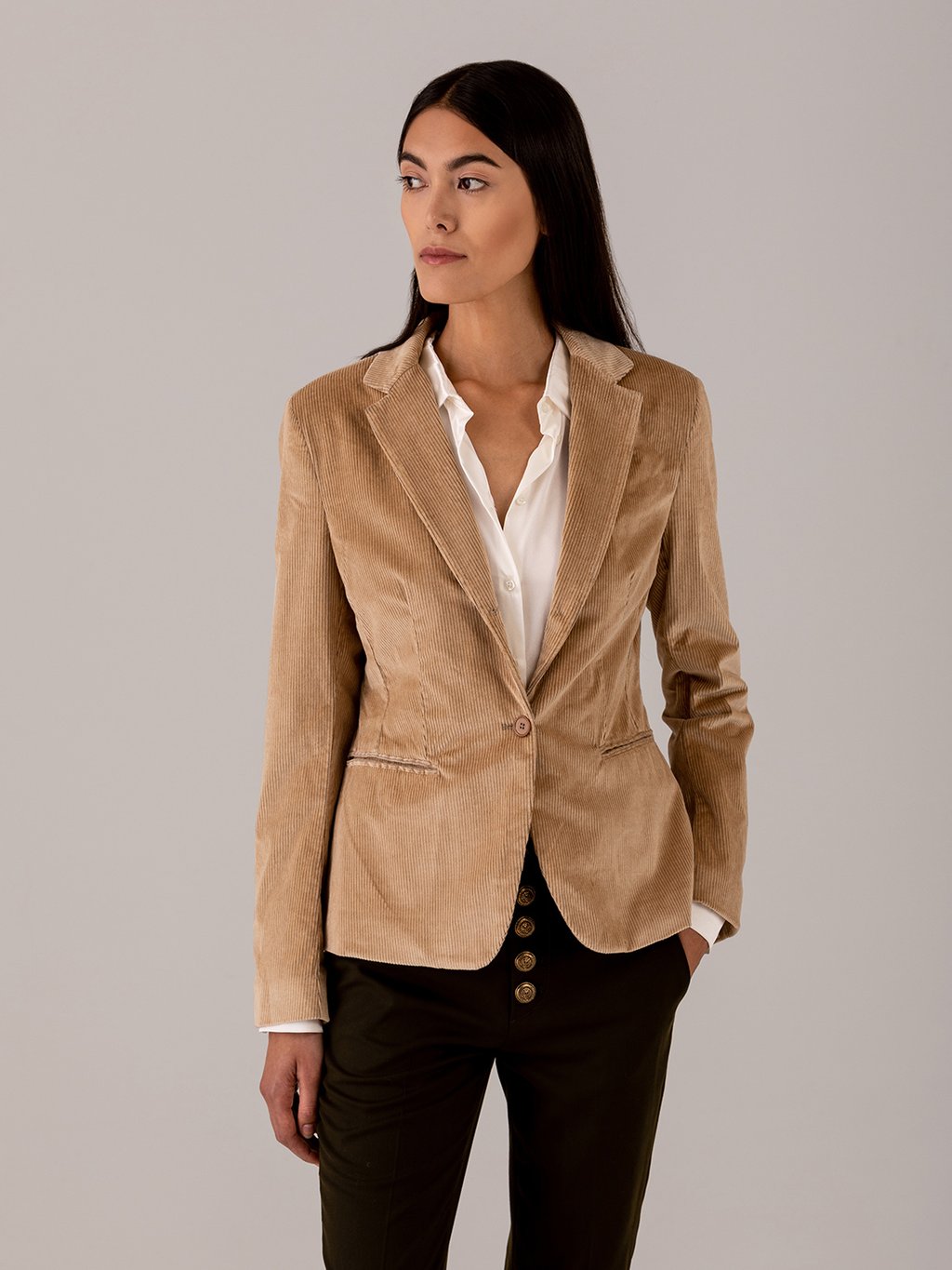 Detailansicht von Cordblazer von DONDUP