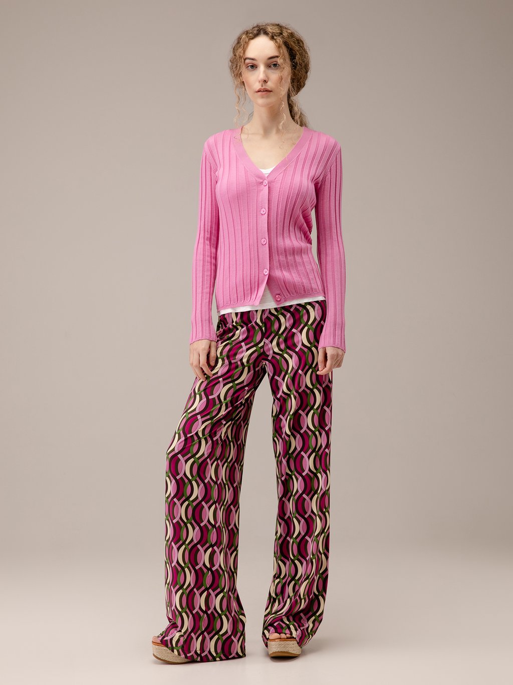 Detailansicht von Gemusterte Hose von SIYU