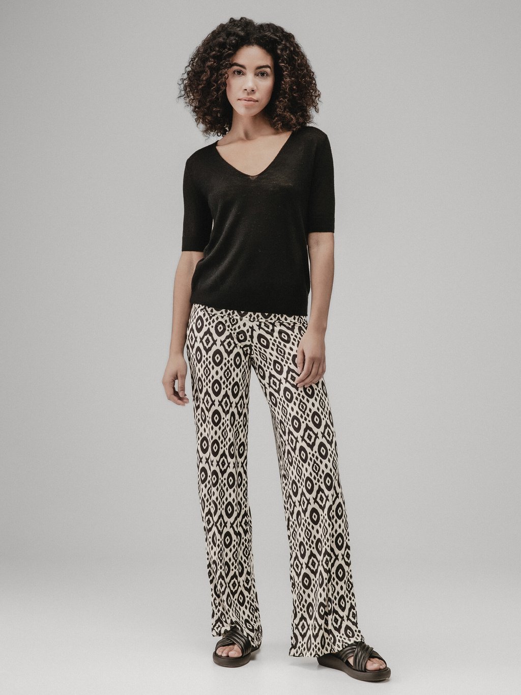 Detailansicht von Gemusterte Hose von DANIELS