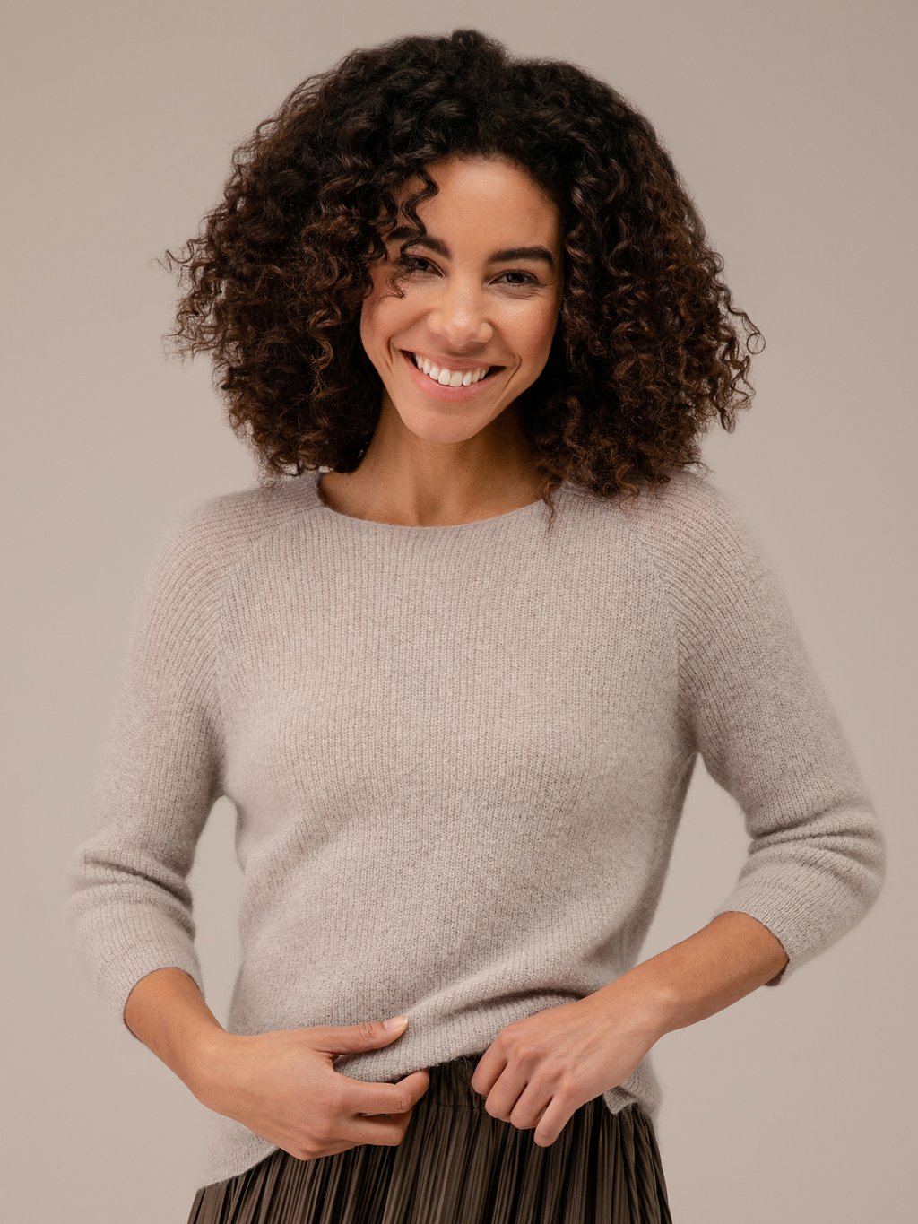 Detailansicht von Pullover aus Wolle von JOHNNY LOVE