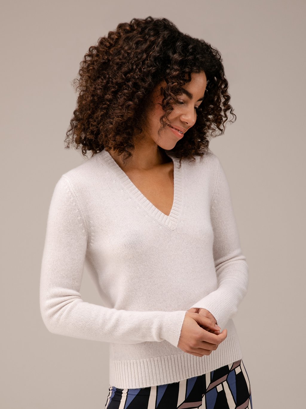 Detailansicht von Pullover aus Cashmere von ALLUDE