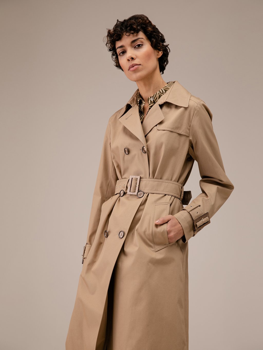 Detailansicht von Trenchcoat von HERNO