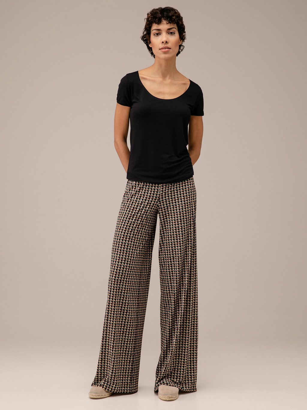 Detailansicht von Gemusterte Hose von SIYU