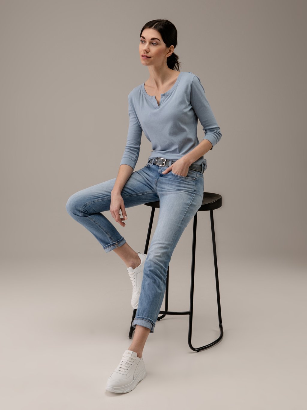 Detailansicht von Slim Fit Jeans von DONDUP