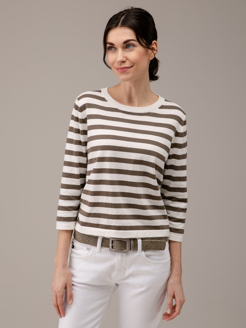 Detailansicht von Pullover aus Baumwolle von ALLUDE