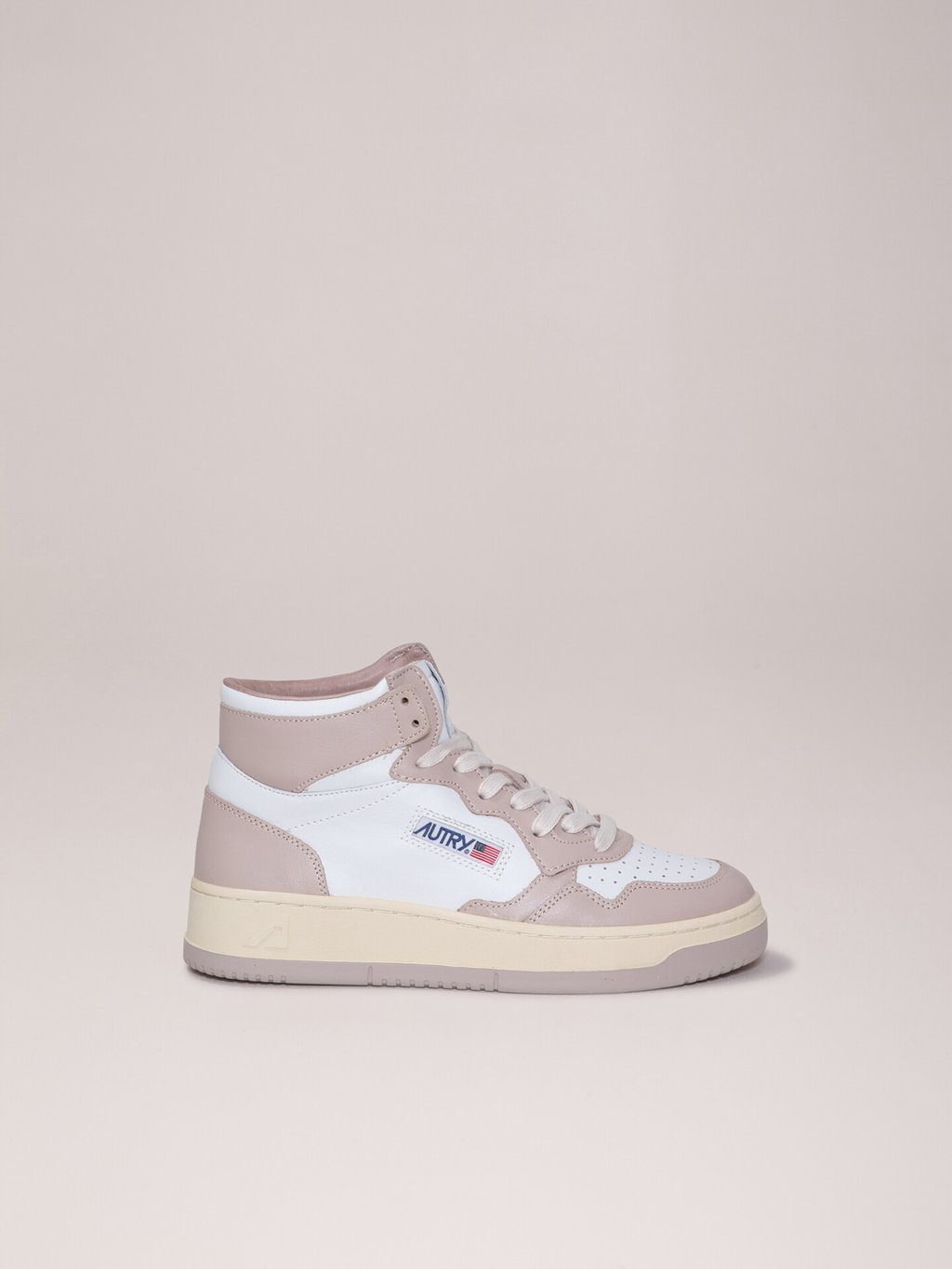 Detailansicht von Hoher Sneaker aus Leder von AUTRY