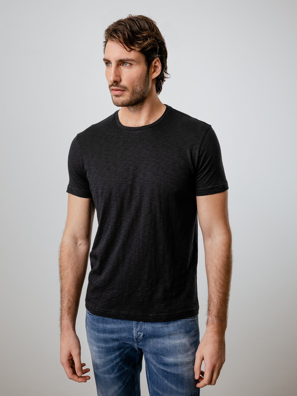 Detailansicht von T-Shirt aus Baumwolle von STEFAN BRANDT