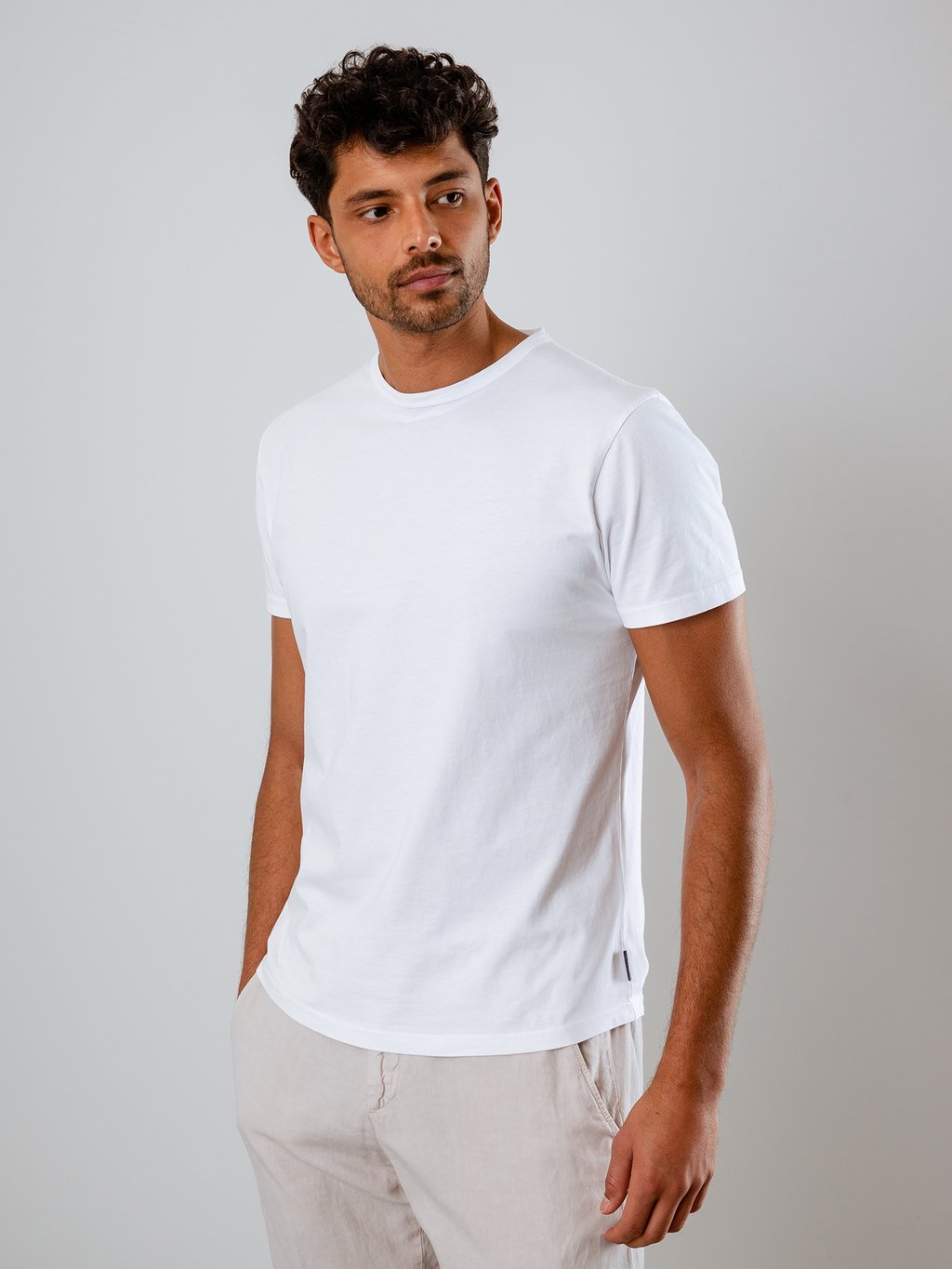 Detailansicht von T-Shirt aus Baumwolle von 04651