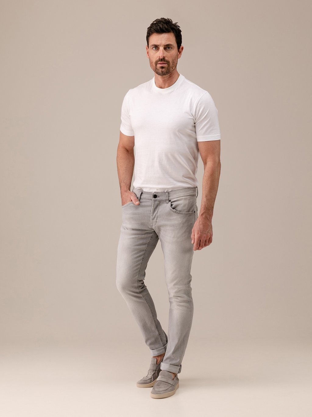 Detailansicht von Slim Fit Jeans von DONDUP