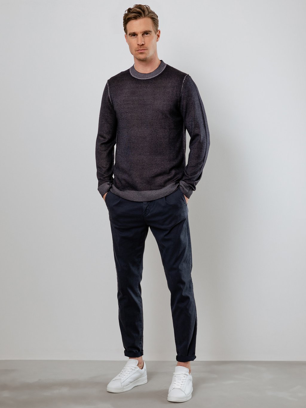 Detailansicht von Chinohose aus Baumwolle von MASON'S