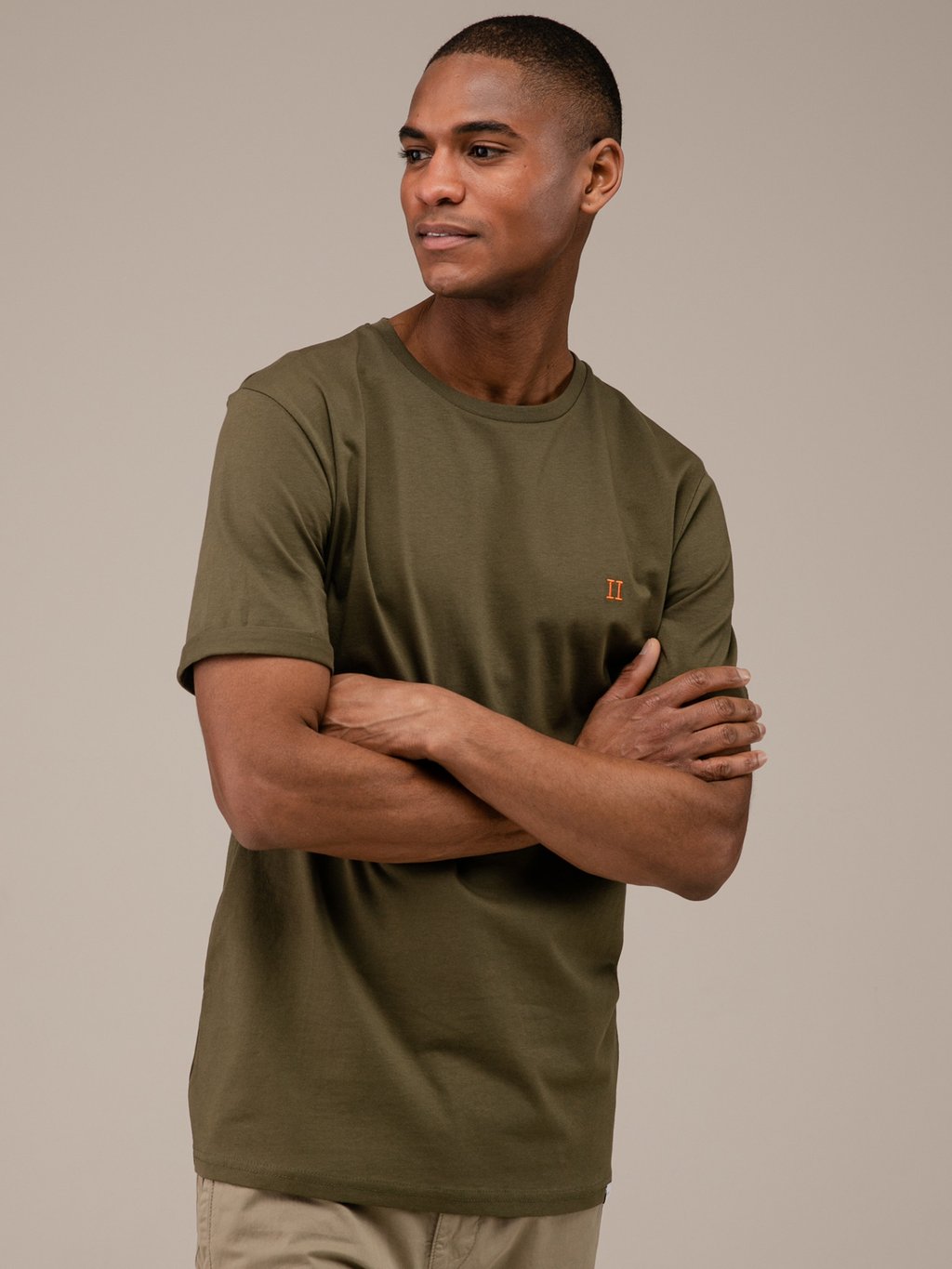 Detailansicht von T-Shirt aus Baumwolle von LES DEUX