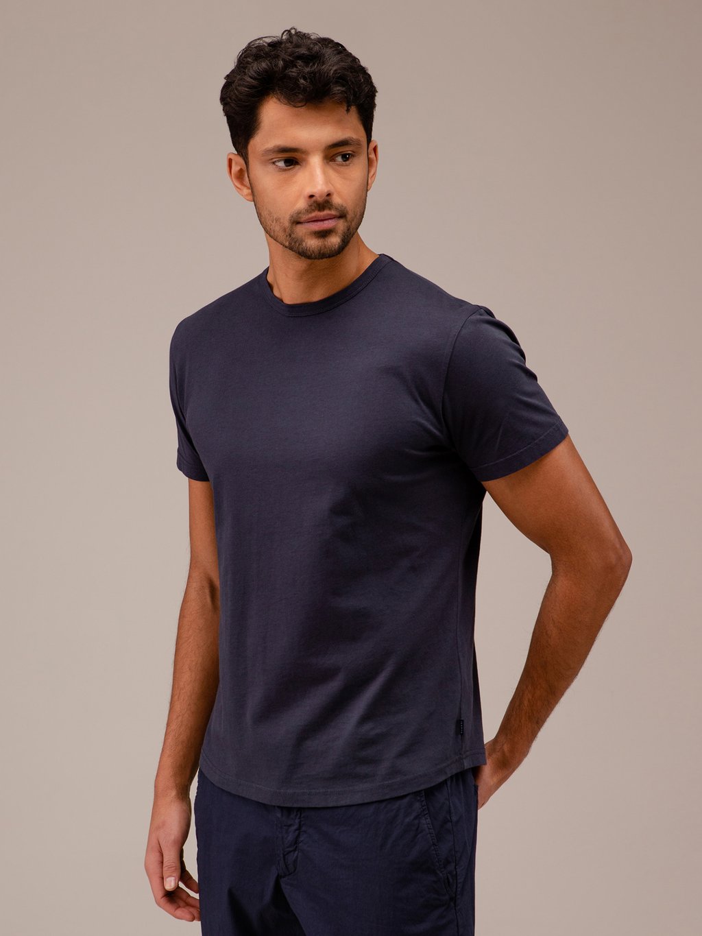 Detailansicht von T-Shirt aus Baumwolle von 04651