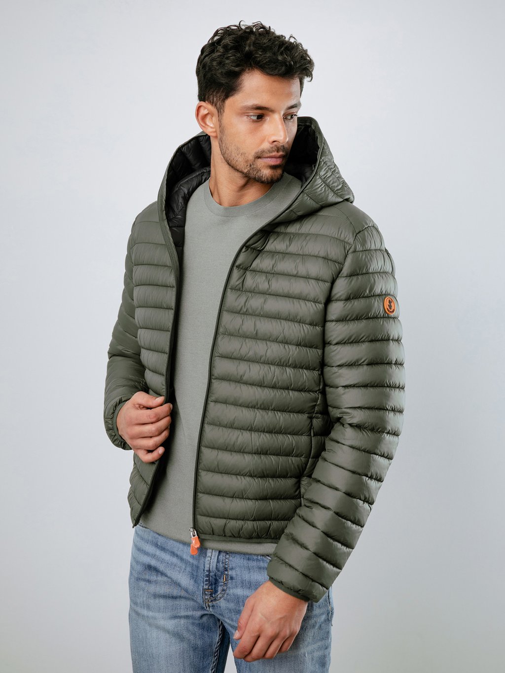 Detailansicht von Steppjacke von SAVE THE DUCK