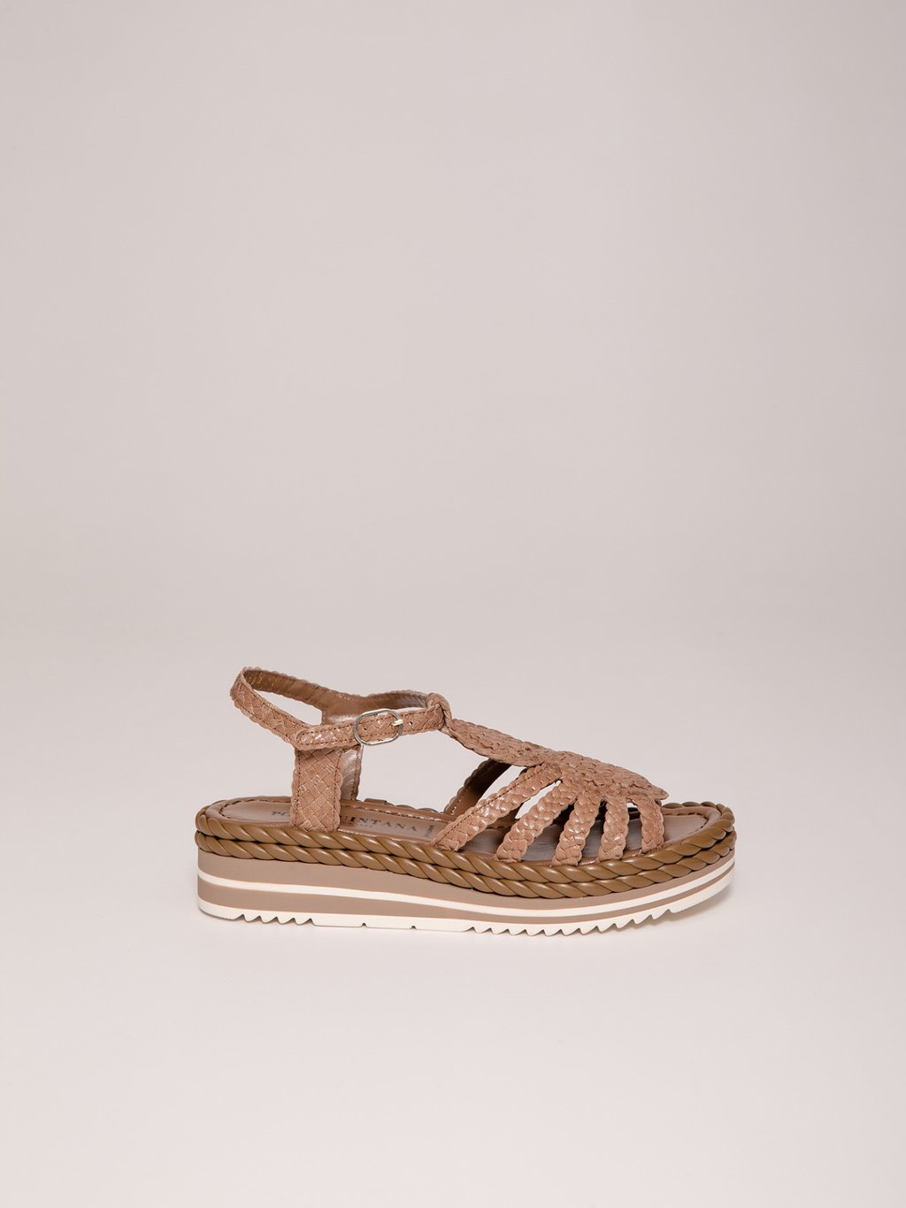 Detailansicht von Plateau-Sandalen von PONS QUINTANA