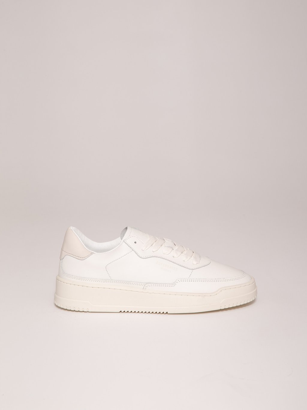 Detailansicht von Sneaker aus Leder von COPENHAGEN