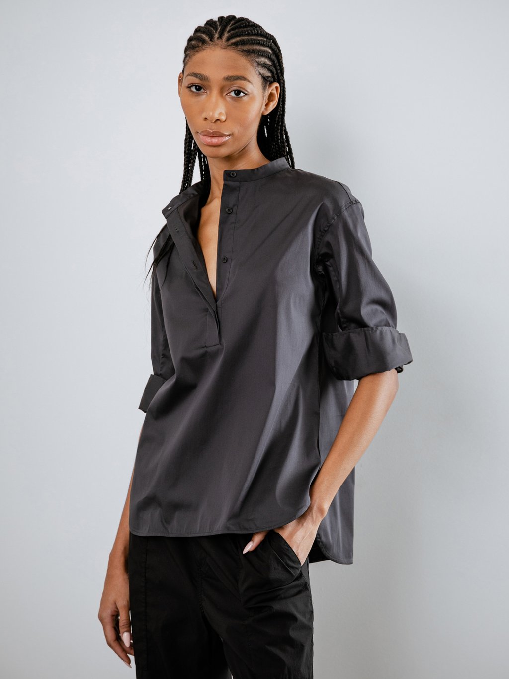 Detailansicht von Baumwollbluse von LIS LAREIDA