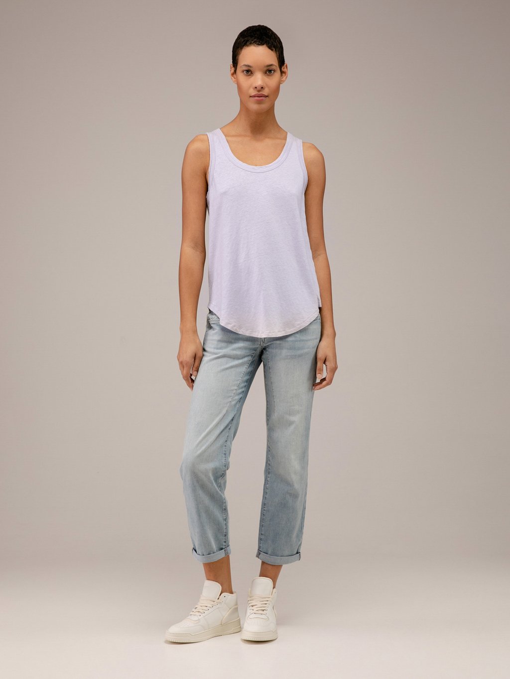 Detailansicht von Weites Top aus Leinen von 10 DAYS