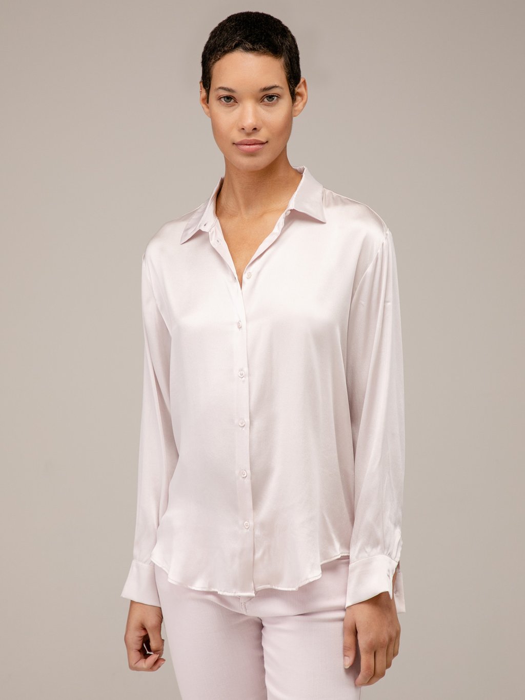 Detailansicht von Seidenbluse von DANIELS