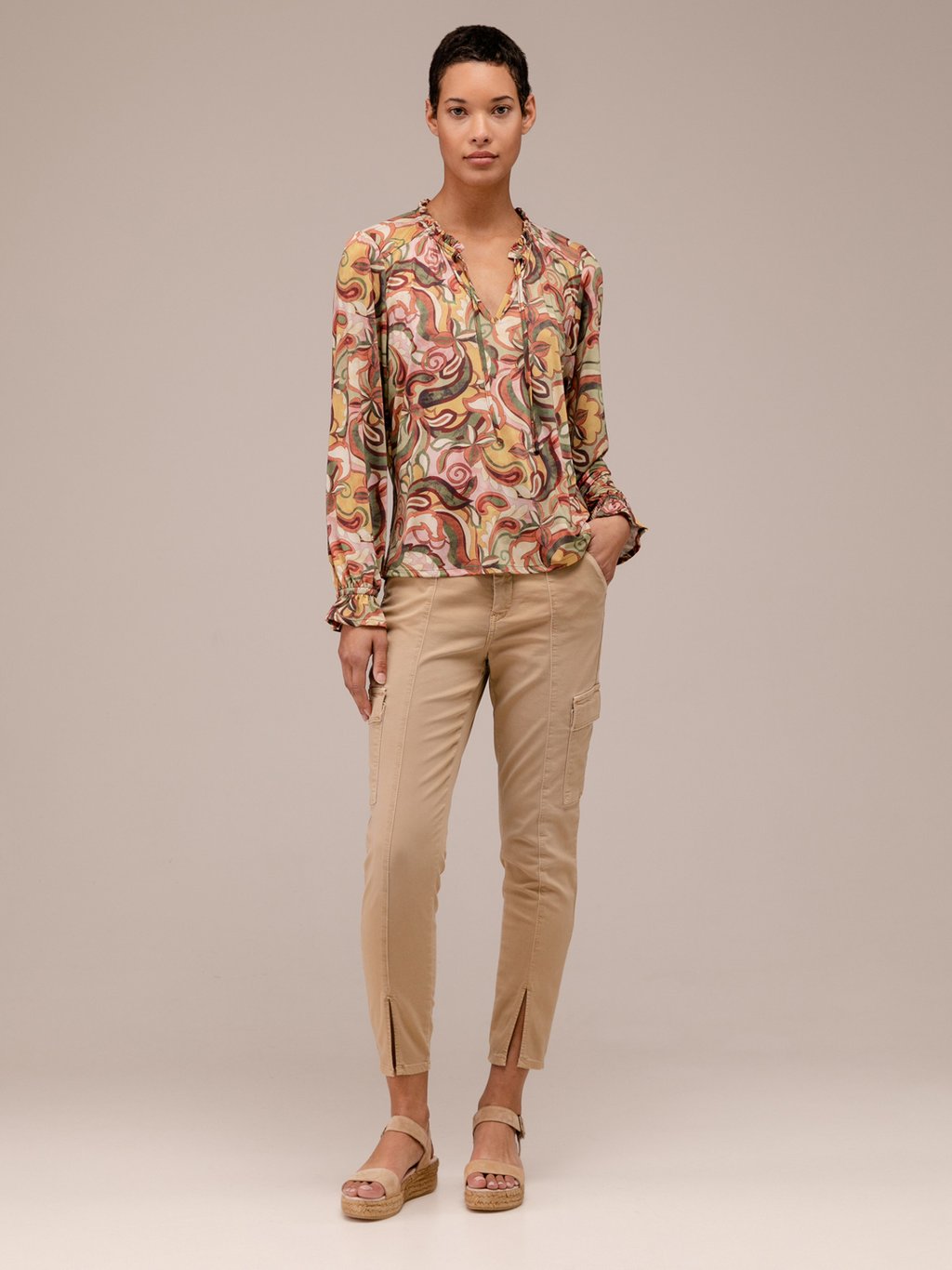 Detailansicht von Cargohose von MAC