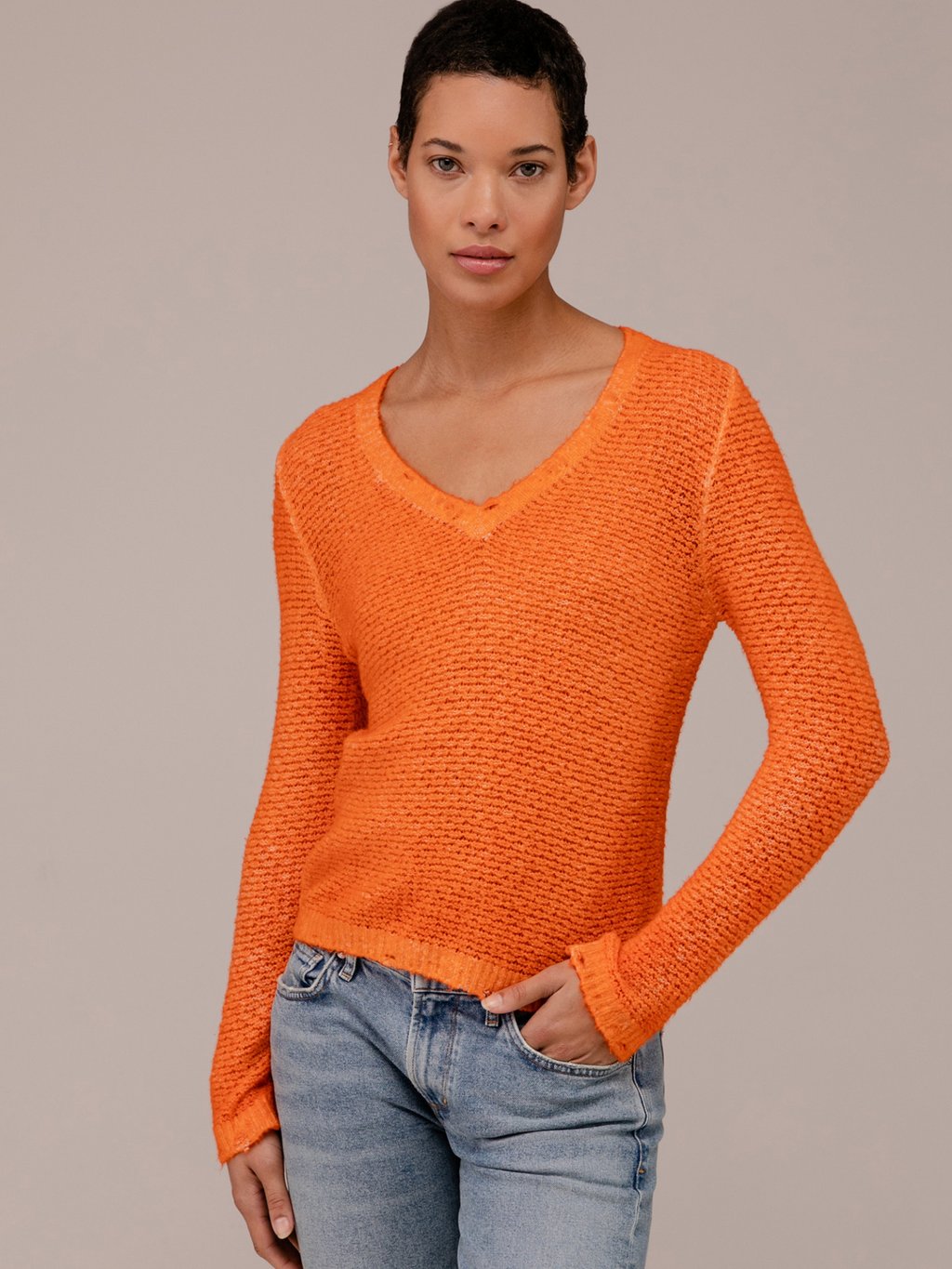 Detailansicht von Pullover aus Baumwolle von AVANT TOI