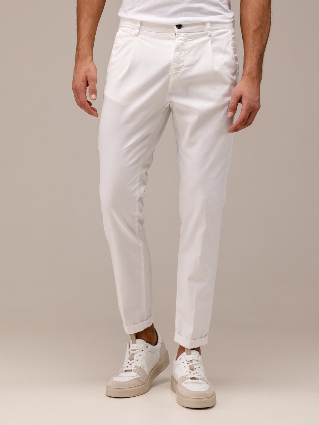 Detailansicht von Chinohose aus Baumwolle von MASON'S