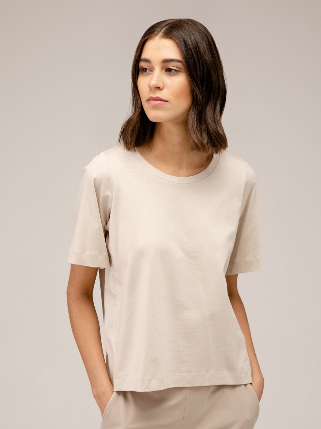 Detailansicht von Oversize T-Shirt aus Baumwolle von LIS LAREIDA